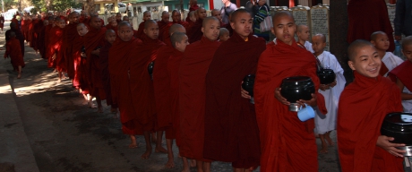 Young Monks in Mandalay