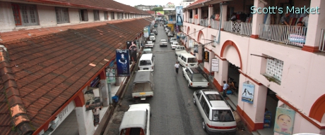 Street view of Scott's Market.
