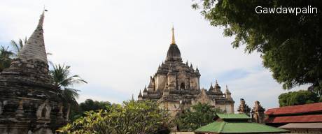 The tallest temple in Bagan