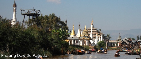 Phaung Daw Oo Pagoda in the distance.