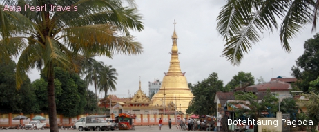 Botahtaung Pagoda in Yangon.