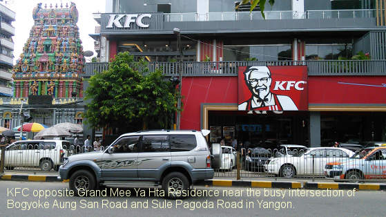KFC in Yangon